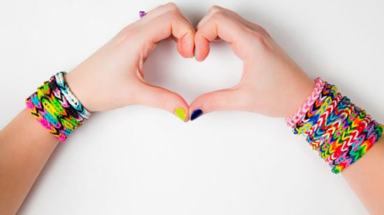 como hacer pulseras de silicona