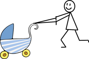 aprender a pasear un bebé  aprender a pasear un bebé
