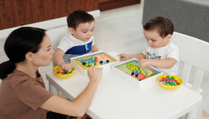 como crear un area de juegos para niños